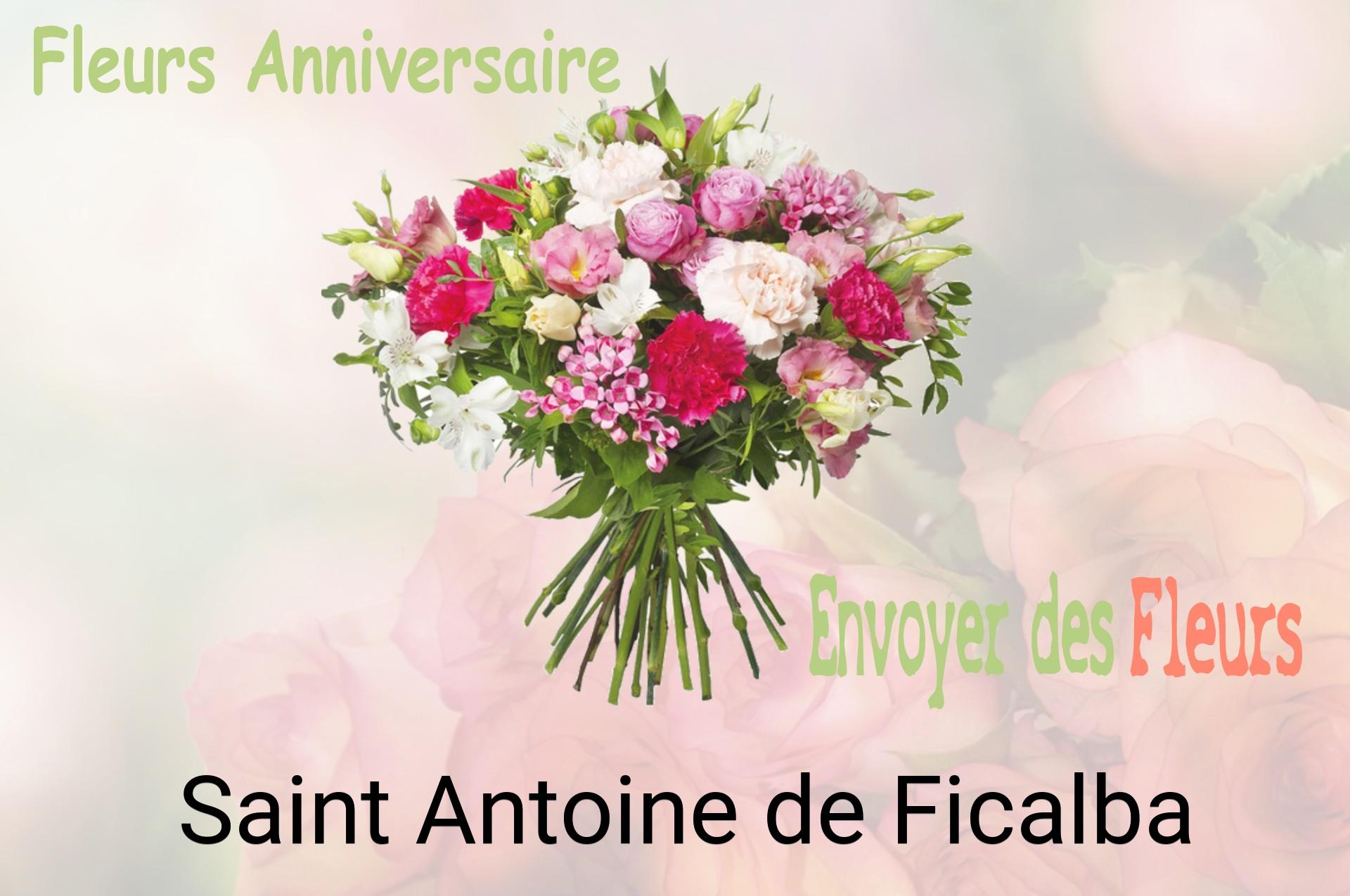 Bouquet de fleurs d’anniversaire livré à Saint-Antoine-de-Ficalba