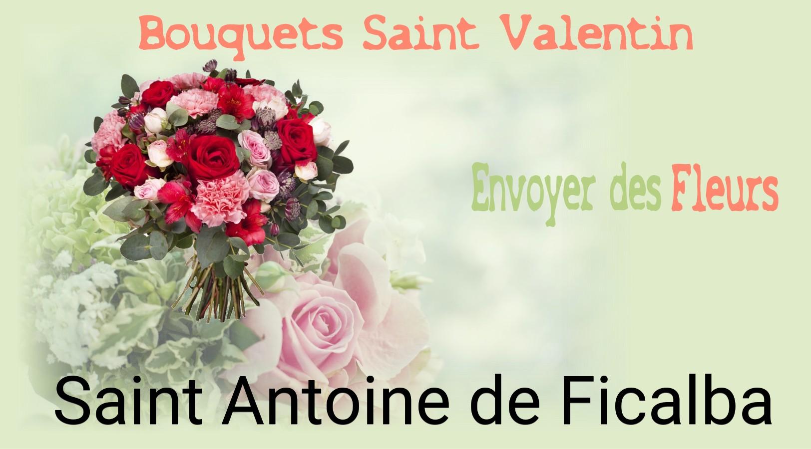 Roses de Saint-Valentin livrées à Saint-Antoine-de-Ficalba